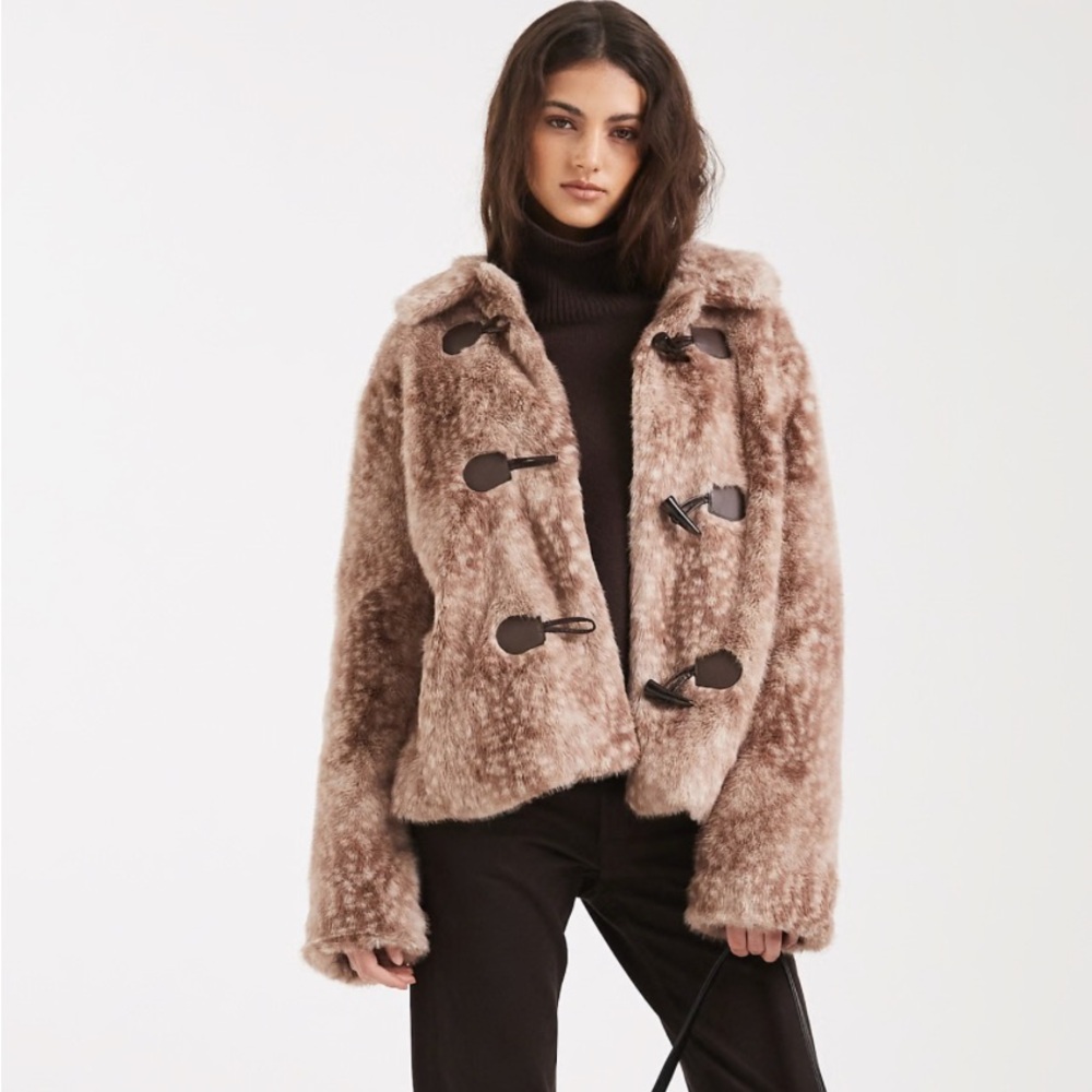 Hollister Deer Print Jacket
